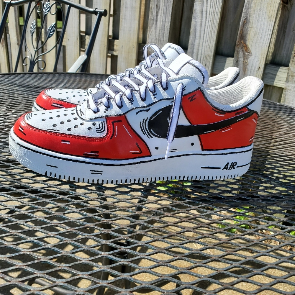 Air Force 1 " Cartoon " Custom - Picture 4 of 5